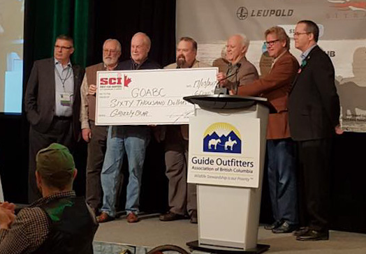 <p>This image was posted by SCI on its Facebook page and quickly taken down as it made the rounds. The caption read: “Together working with GOABC to prevent the NDP from getting elected and ending the hunt.”</p>