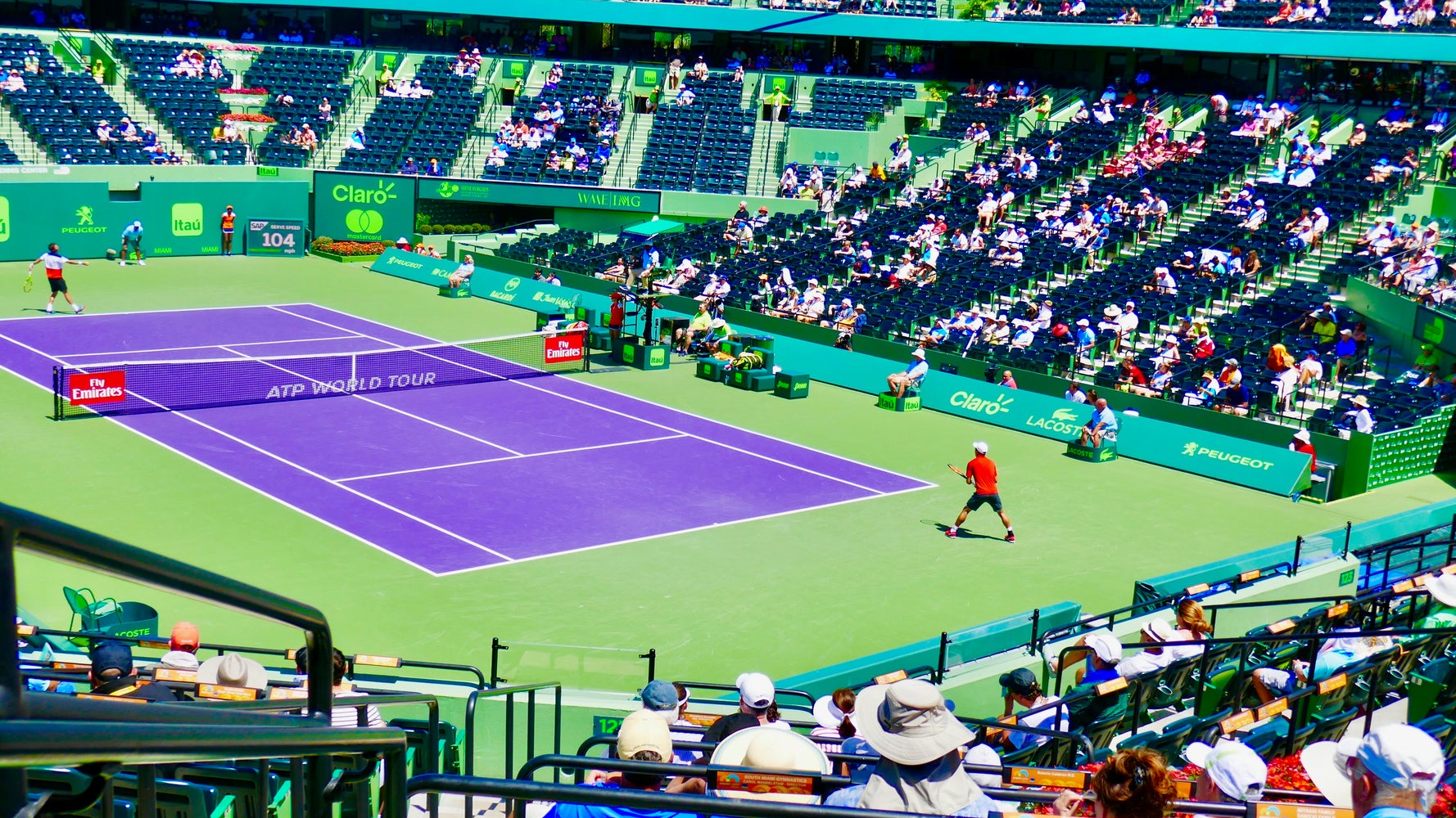 Атп теннис турниры 2024. Теннис Майами. Теннисный корт Майами. Miami open presented by Itaú. Майами теннис сетка.