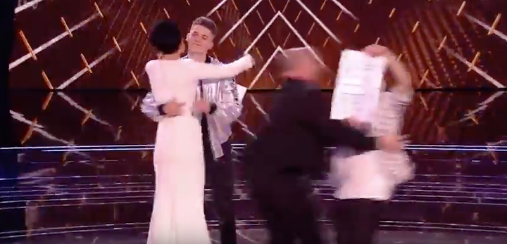 <strong>The incident that got 'Voice' viewers talking</strong>