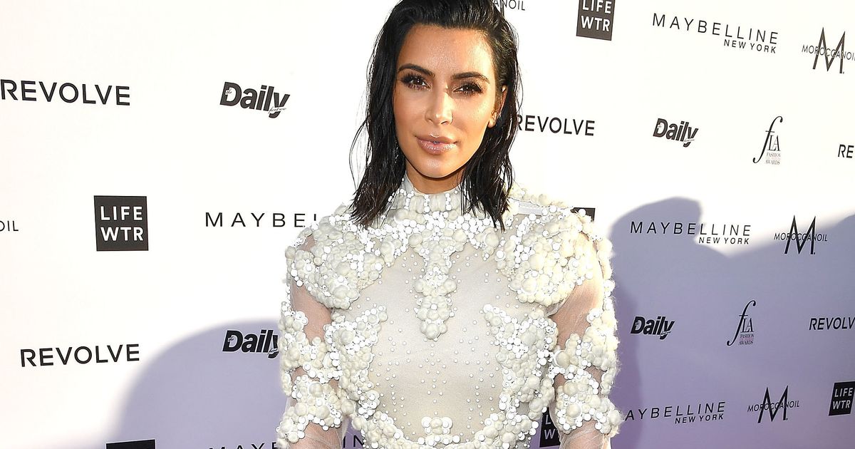 Kim Kardashian Is Giving Us All Wedding Day Vibes In Her Sheer Couture ...