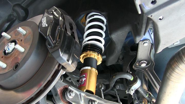 The HKS Hipermax coilover system easily installs and comes with all required hardware. Shadetree mechanics can expect 4-6 hours, while trained technicians 2 hours max for install not including alignment.