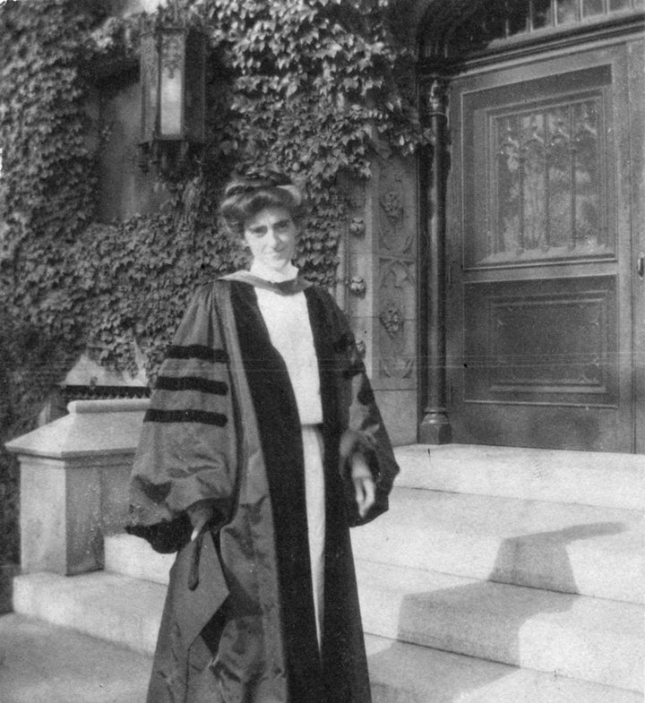 Sophonisba Breckinridge in academic garb