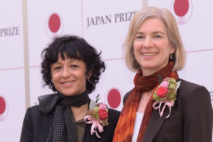 <p>Prof. Emmanuelle Charpentier and Dr. Jennifer Doudna, Awarded the 2017 Japan Prize this month for CRISPR-Cas9.</p>