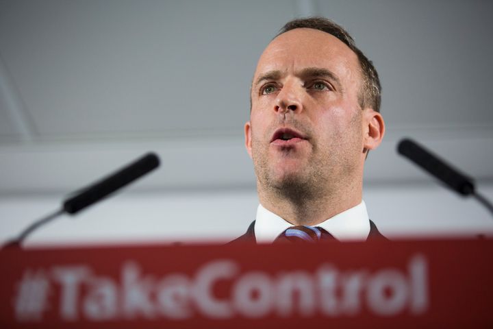 Dominic Raab was one of six MPs trying to get the criticism removed