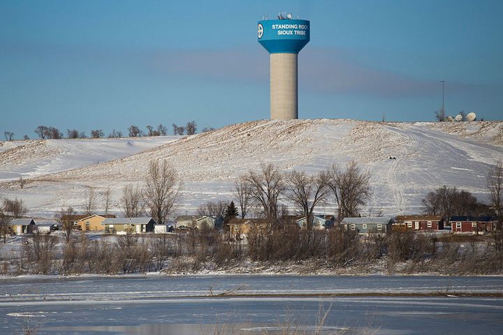 Standing Rock Reservation in Fort Yates, North Dakota.
