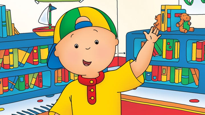 Black Caillou Cartoon