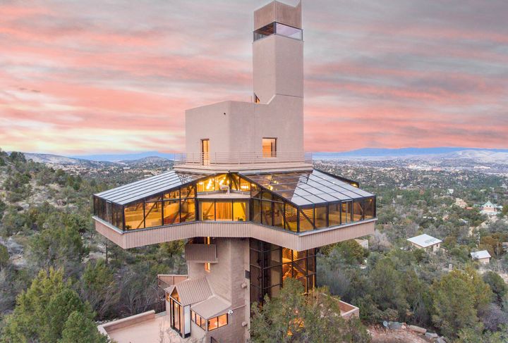 Behold Falcon Nest, a 10-story home for sale in Arizona.
