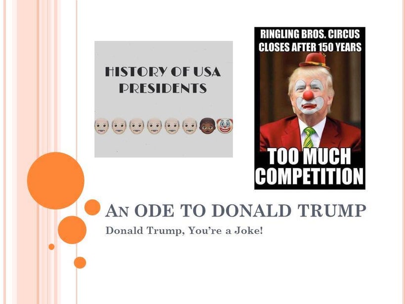 A Poem and Video about Donald Trump