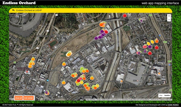 Endless Orchard Web App, Mapping Interface