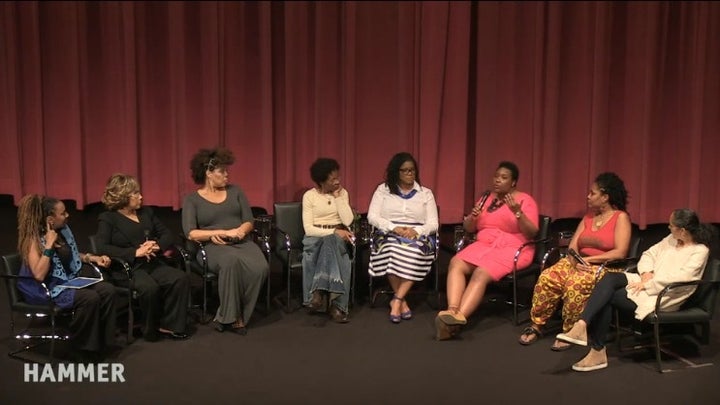 <p>“The Not So Silver Screen: Black Women in Media” panel discussion at UCLA Hammer Museum</p>