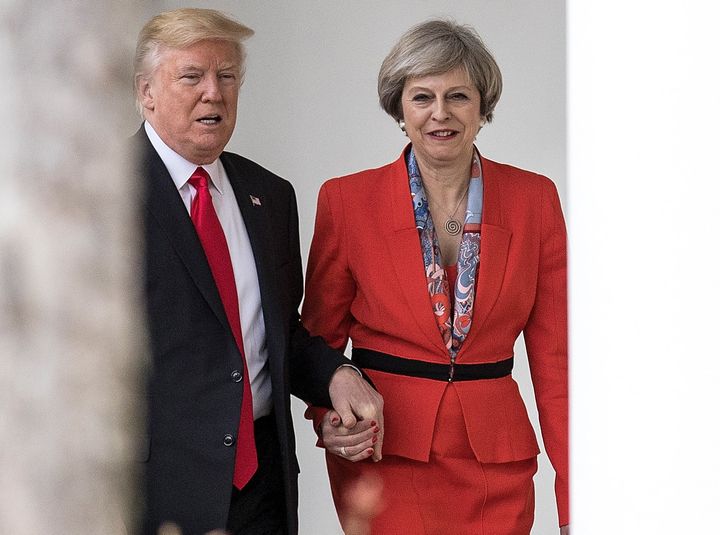 May refused to comment on Donald Trump's Muslim travel ban