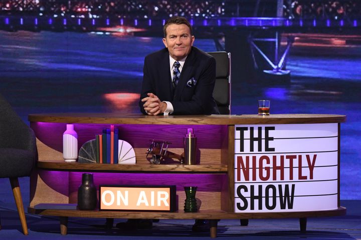 Bradley Walsh was the latest to take the hot seat on 'The Nightly Show'