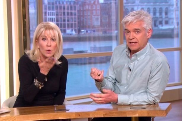 Sarah Greene and Phillip Schofield reunited on 'This Morning'