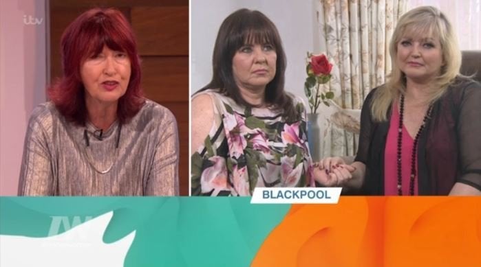 Linda appeared on 'Loose Women' via video link