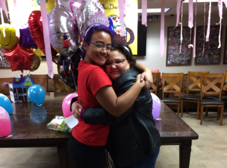 The day of the promposal. "She is my best friend, by far," Francesca says of her mom.