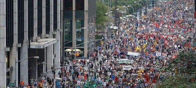 Climate March, NYC, 2016