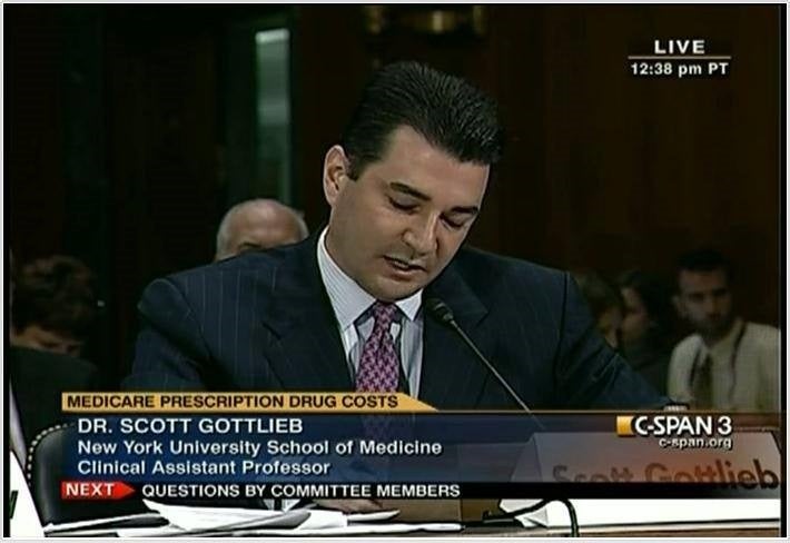 Scott Gottlieb, Trump’s nominee to head FDA, has financial ties to a large number of drug and device companies. He has said h