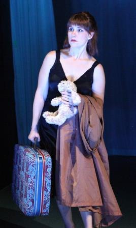 Lauren English as Anna in <strong><em>The Baltimore Waltz</em></strong>