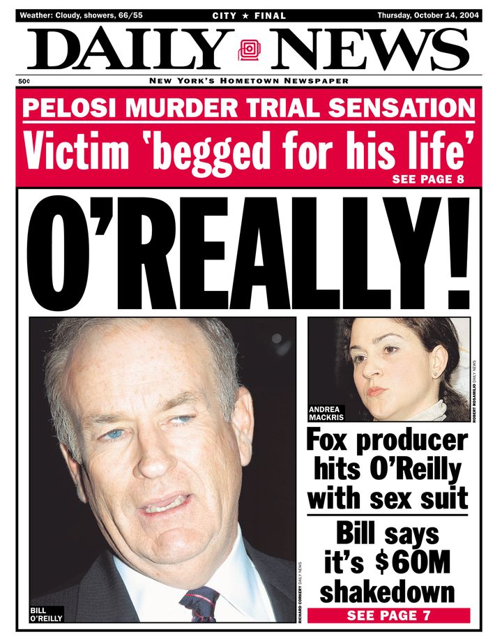Bill O'Reilly's previous sexual harassment scandal made headlines, but didn't dislodge him from the Fox News primetime line-up. 