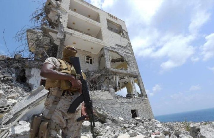 A member of the Saudi-led coalition in Yemen. <a rel="nofollow" href="https://www.flickr.com/photos/142213585@N04/26611601706