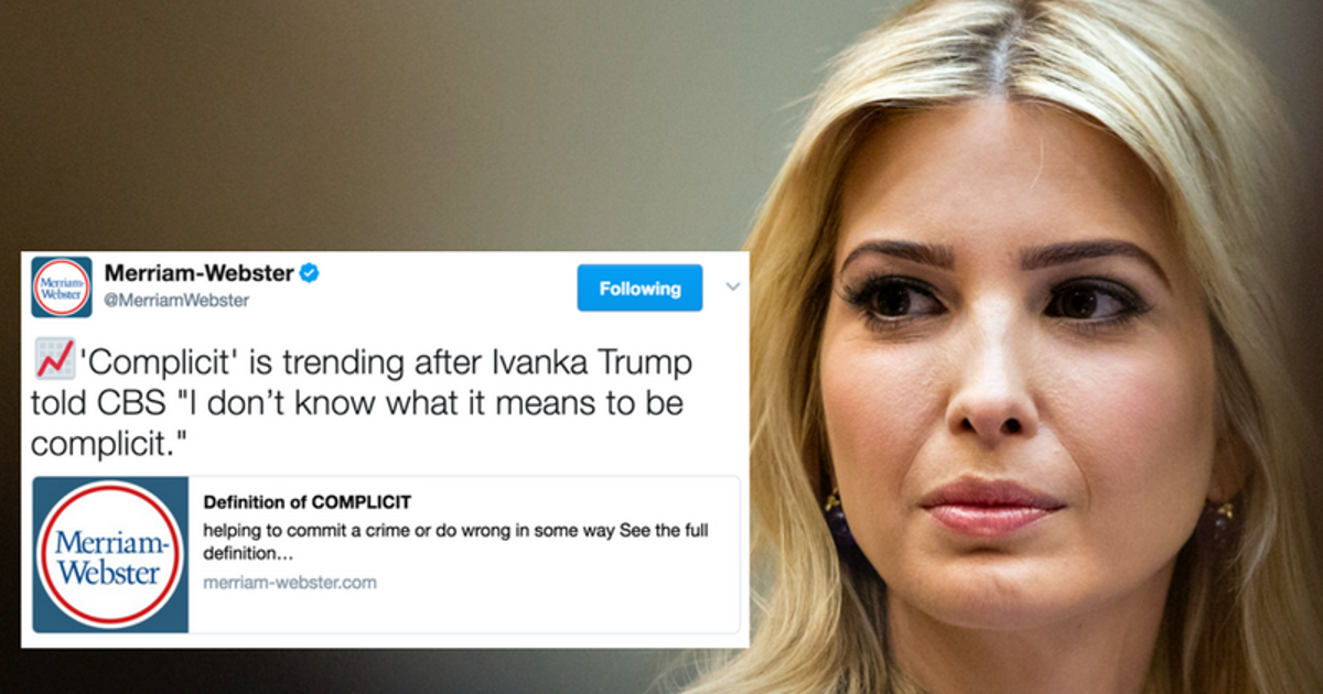 MerriamWebster Defines So Ivanka Trump Doesn't Have To(02)