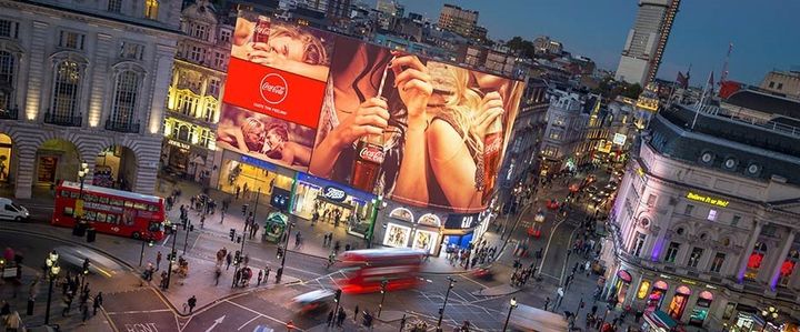  Mock-up of renovated Piccadilly Circus