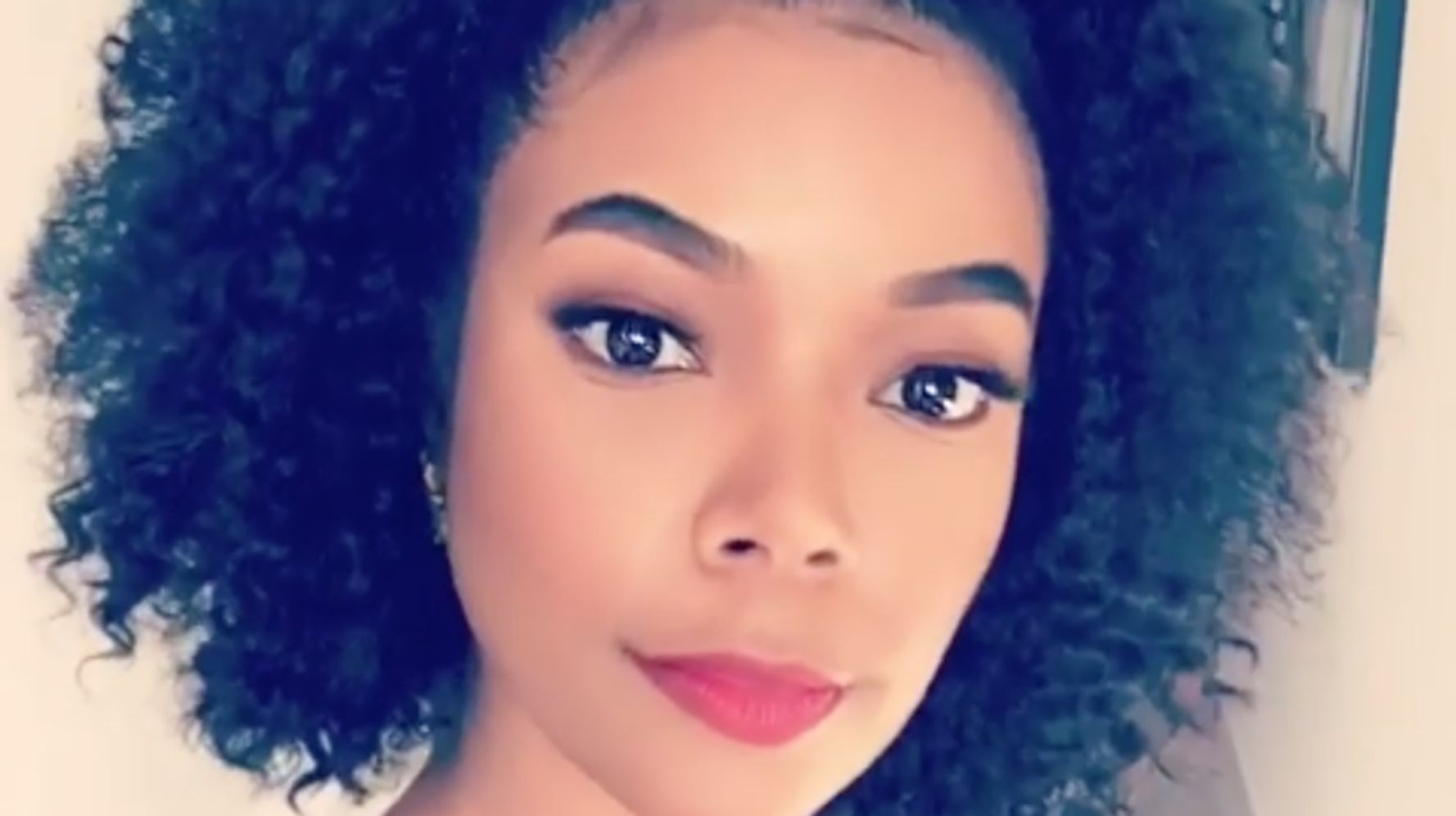 Gabrielle Union Is Flaunting Her Flawless Natural Hair And We Can