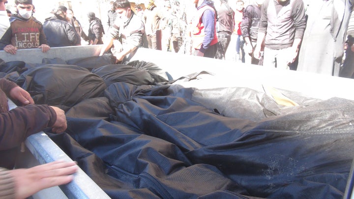 Scores of people, including several young children, died in the massacre.