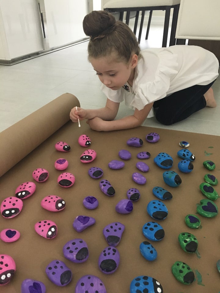 After hearing about Jewish cemeteries being vandalized, 6-year-old Ayel Morgenstern began painting rocks to send to families affected. The idea came from the Jewish tradition of leaving stones at graves.