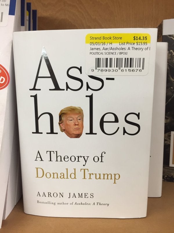 If the author of Assholes writes a sequel specifically about you, you might be an asshole.