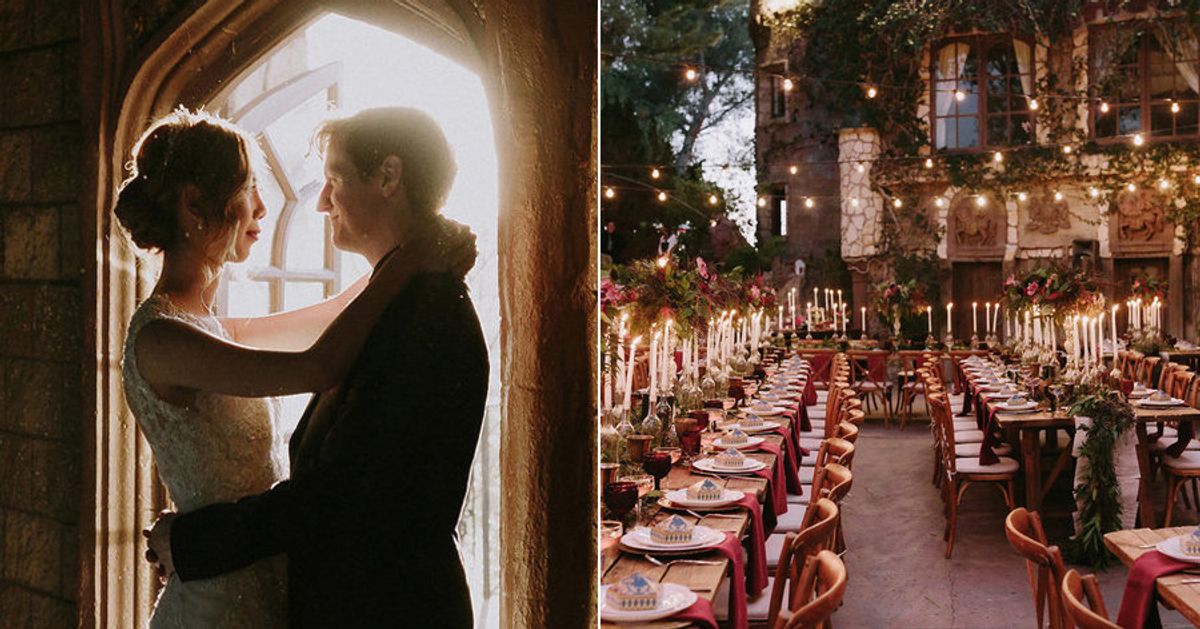 J.K. Rowling Would Be Impressed With This Harry Potter-Themed Wedding