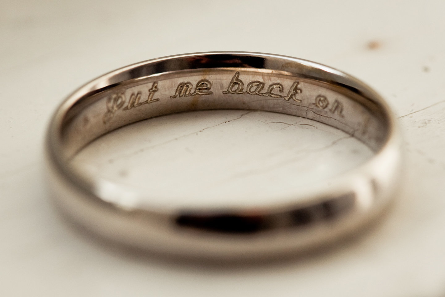 Romantic Wedding Ring Engravings Ideas