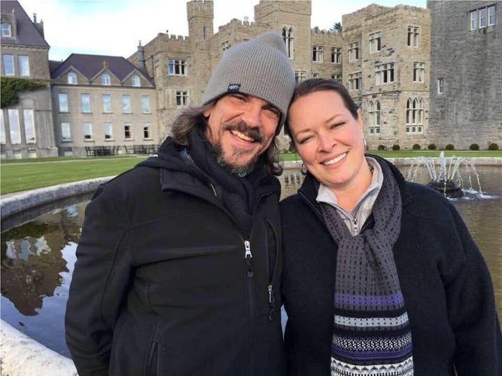 Kurt Cochran and his wife Melissa, who were in Europe to celebrate their 25th wedding anniversary