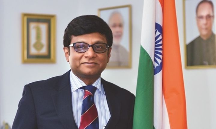 <p>Indian Ambassador To France, Dr. Mohan Kumar</p>