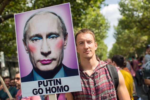 Putin In Drag Picture Is Banned In Russia As ‘extremist’