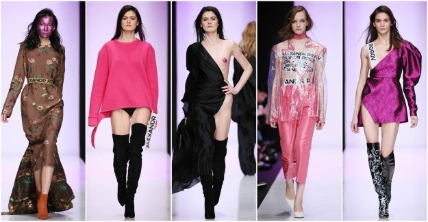 Looks from Alexandr Rogov’s collection