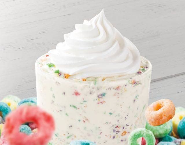 Burger King's new Froot Loops shake will be available for a limited time starting April 17.