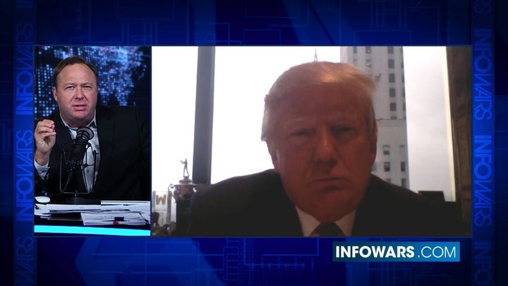 Trump appeared on Infowars in December and said: "Your reputation is amazing. I will not let you down."