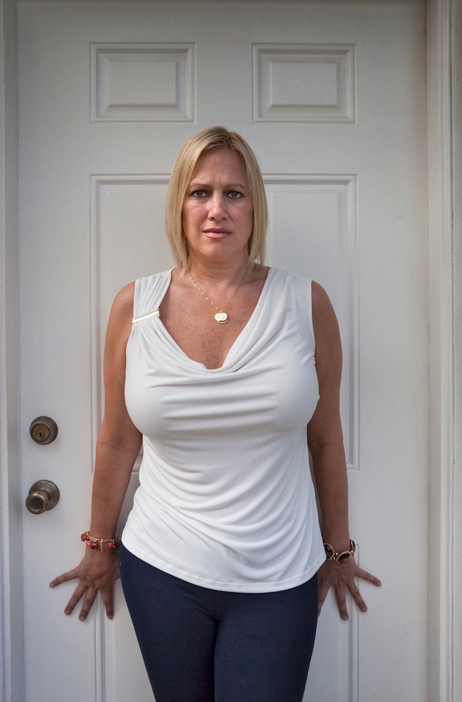 "Separated from her military husband, <strong>Kate</strong> was ambushed as she returned home. Her husband chased her to the door and began firing as Ranta and her father tried to close it. They were both shot. Her young child, who was also there, escaped physical injury." (Coral Springs, Florida, 2012.)