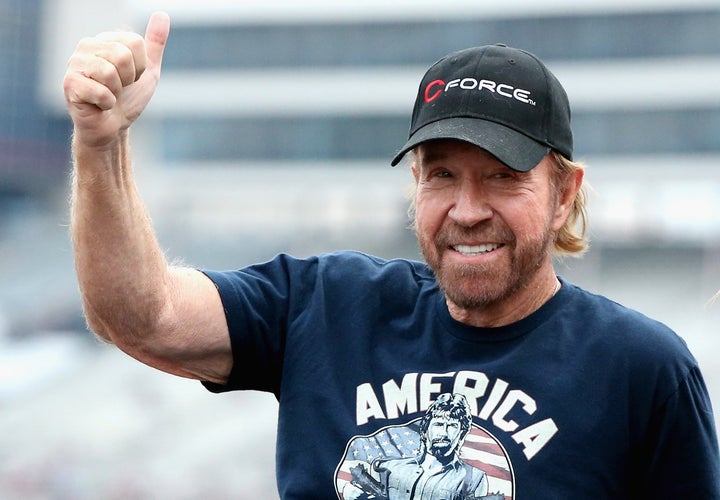 Thumbs up, indeed, Chuck Norris.