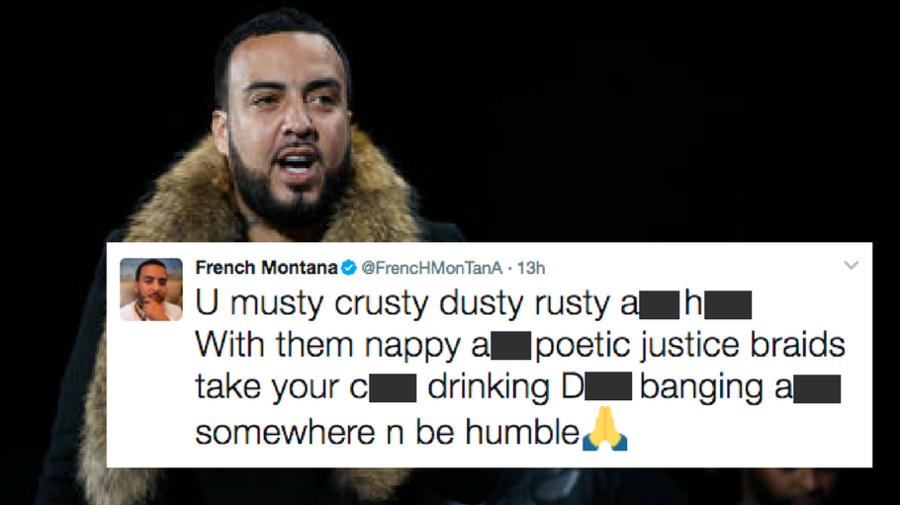 French Montana Gets Dragged On Twitter For Calling A Black Woman S