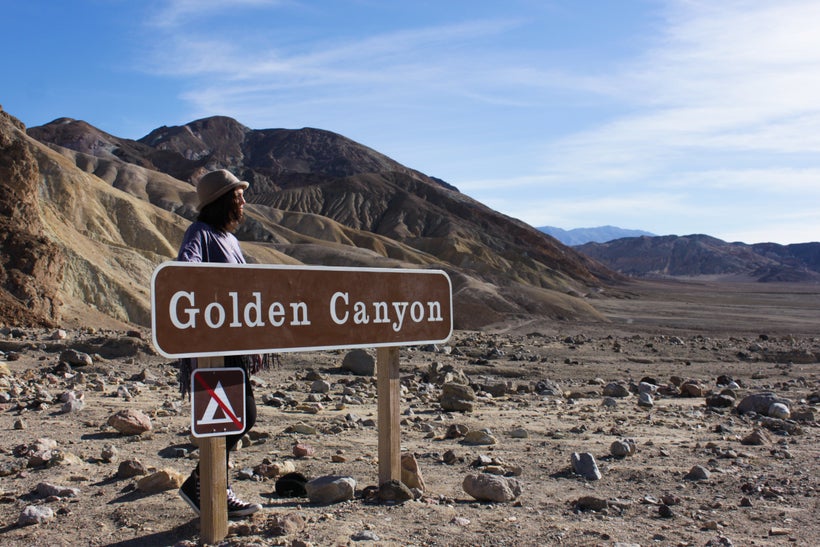 <em>Golden Canyon, Death Valley</em>