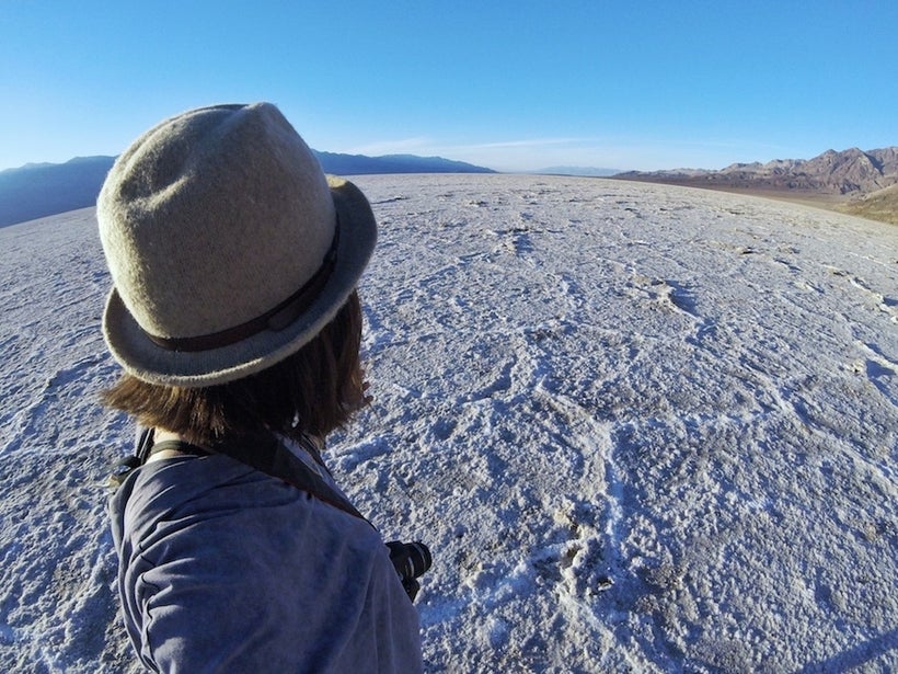 <em>Badwater Basin Salt Flats, Death Valley</em>