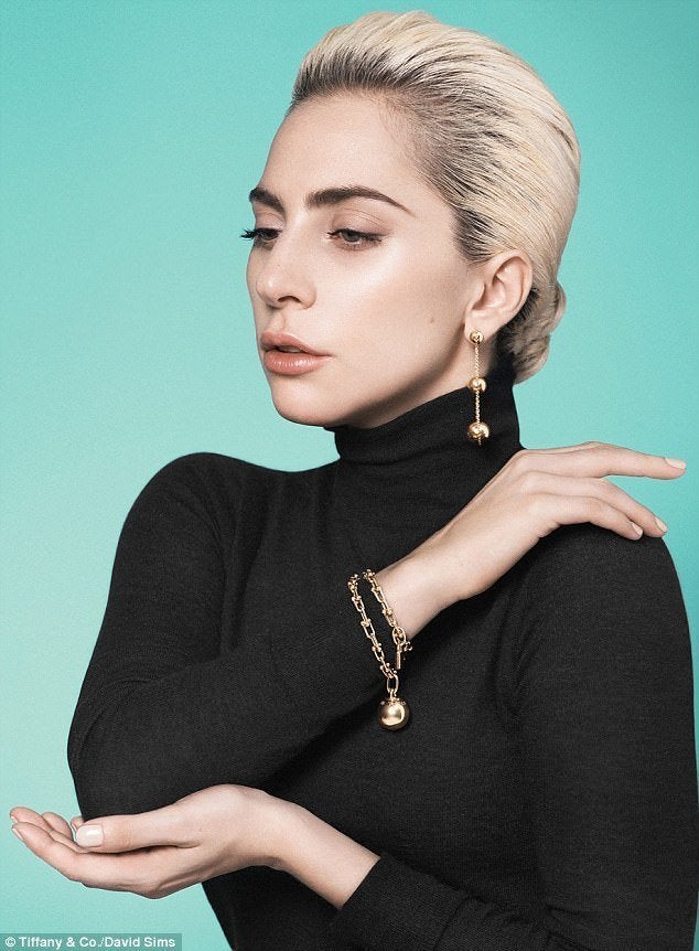 Lady Gaga's Chic Campaign for Tiffany & Co. Is Here - Fashionista