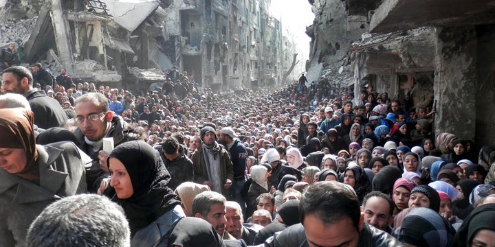 <p>Syrian Refugee Crisis</p>