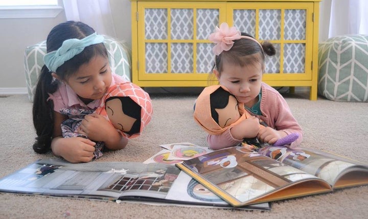 Jessica Sebastian has also made special dolls for her own daughters.