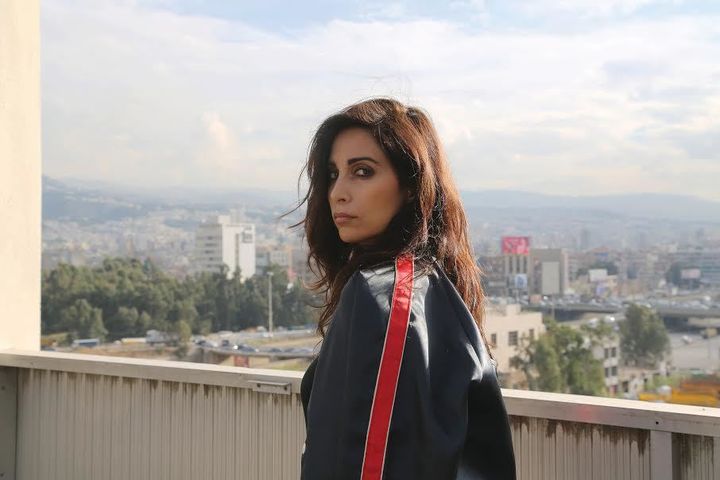 <p>Yasmine Hamdan in her home city of Beirut</p>