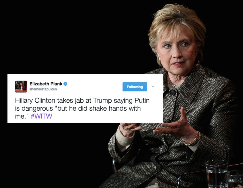 Hillary Clinton's First Post-Election Interview Was Full Of Sick Burns ...