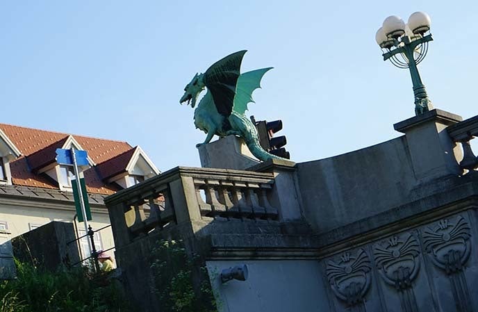 Dragon bridge of Ljubljana.