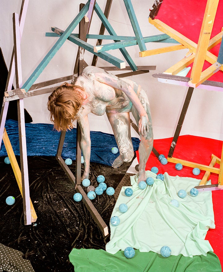 <p>Nico Krijno, <em>Sculpture Figure Study (Mignonne)</em>, 2016, inkjet print on cotton photo rag, 33 x 27 inches. © Nico Krijno. Courtesy of BEETLES+HUXLEY.</p>
